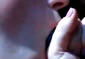 Cock-sucking action of a female and her horse