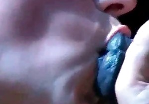 Cock-sucking action of a female and her horse