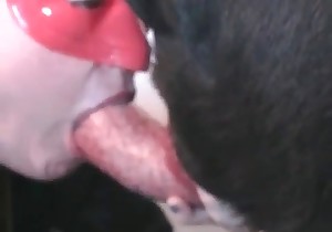 Awesome oral creampie by a lovely animal