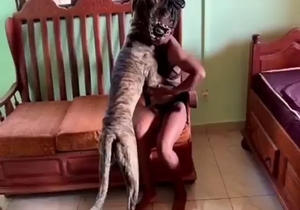 Hot zoophile porn with a girl who needed it