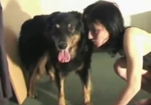 Pasty brunette prefers hard zoophile porn sex